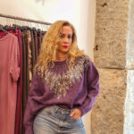 Jersey Morado Lentejuelas