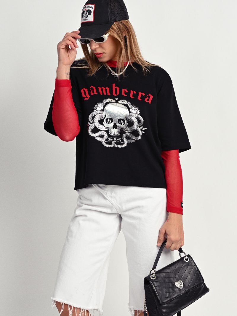 Camiseta Gamberra Aire Retro Nodrama