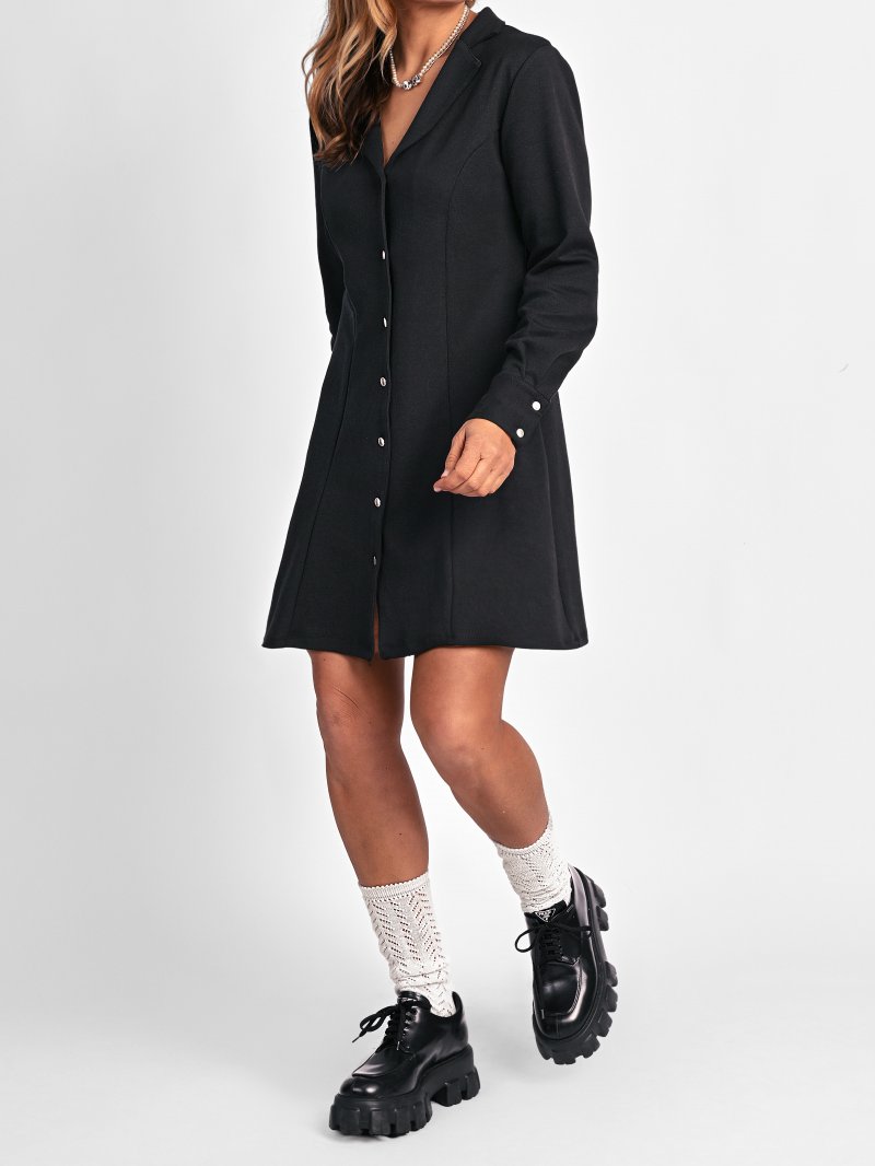 Vestido "Rock & Chic" Negro - Imagen 4