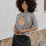 Camiseta Cut Out Patodalavida Animosa Valladolid Aire Retro