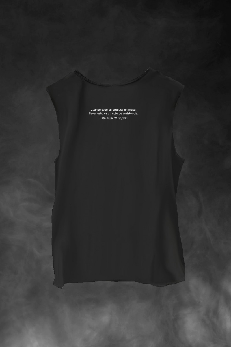 Camiseta De Mujer Lasal Patch Gris Oscuro Nodrama Valladolid