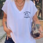 Camiseta Oversize Basic Skull Blanca Noc The Brand Nodrama-valladolid