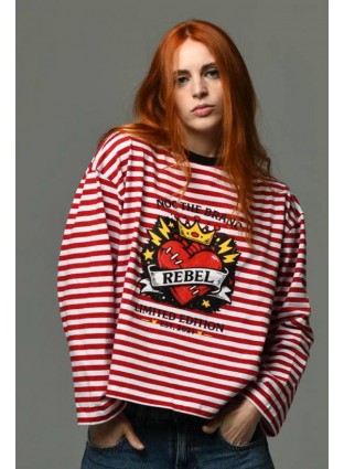 Camiseta Rayas Rojas Valladolid