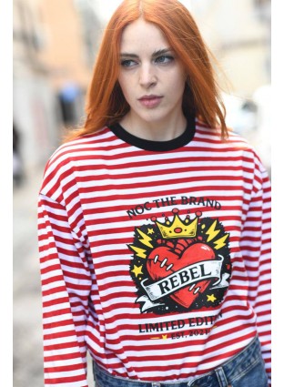 Camiseta Rayas Rojas Valladolid