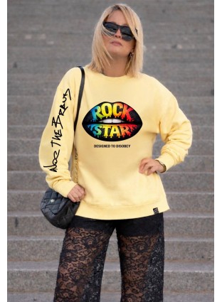 Sudadera Over Lips Noc The Brand Nodrama