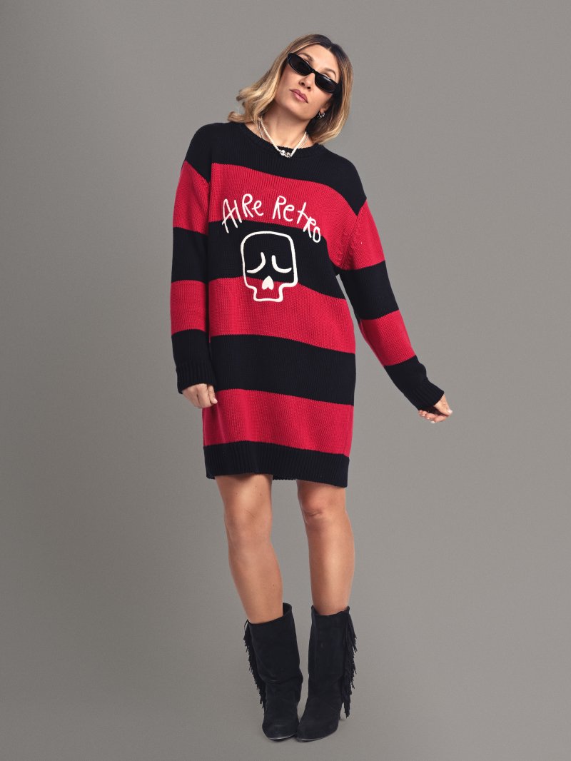 Vestido Punto Aire Retro Valladolid Nodrama