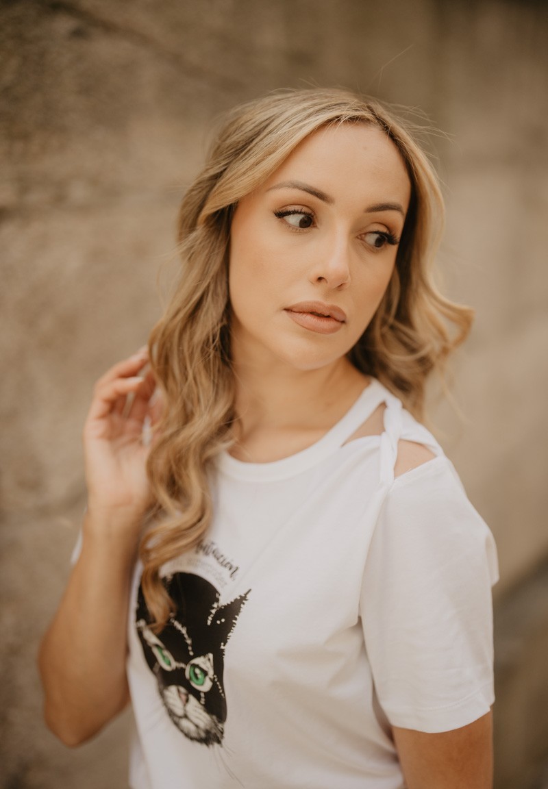 Camiseta Gata Intuicion Animosa Nodrama Valladolid