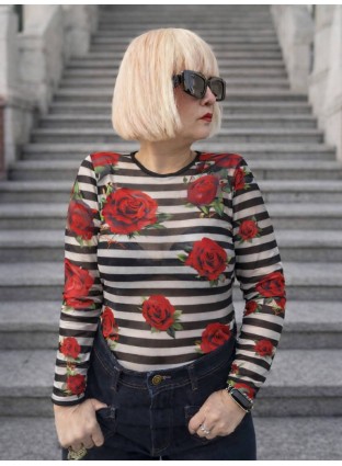 Camiseta Tul Rosas Noc The Brand Valladolid Nodrama