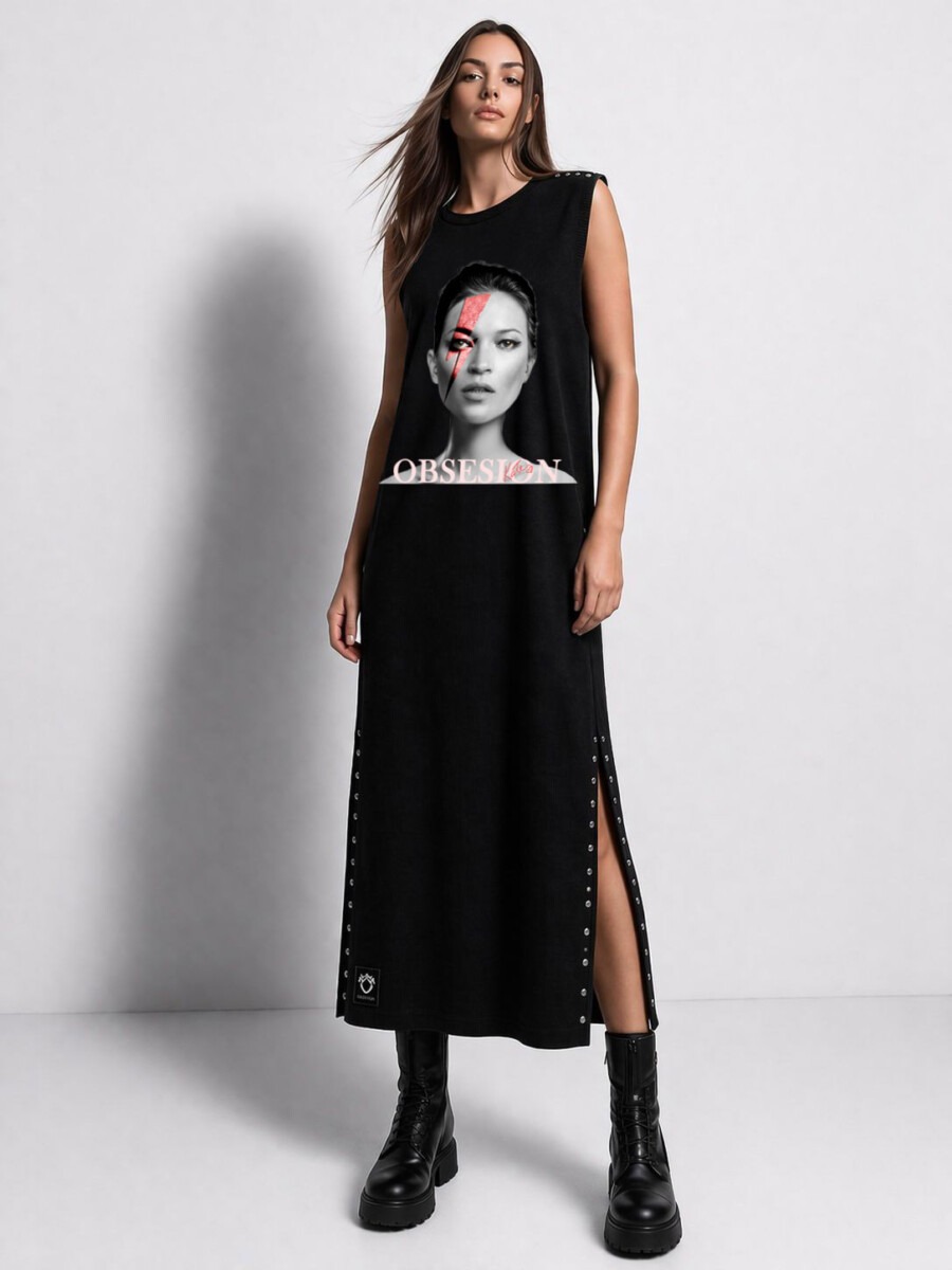 Vestido Negro Be Happiness No Drama