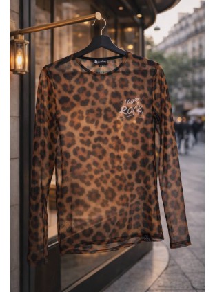 Camiseta Tul Leopardo Noc The Brand Nodrama-valladolid1