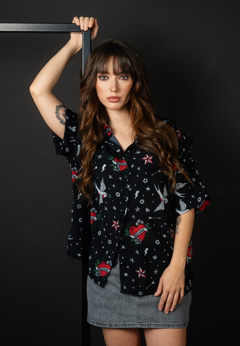 Camisa Tattoo Animosa- Valladolid Nodrama