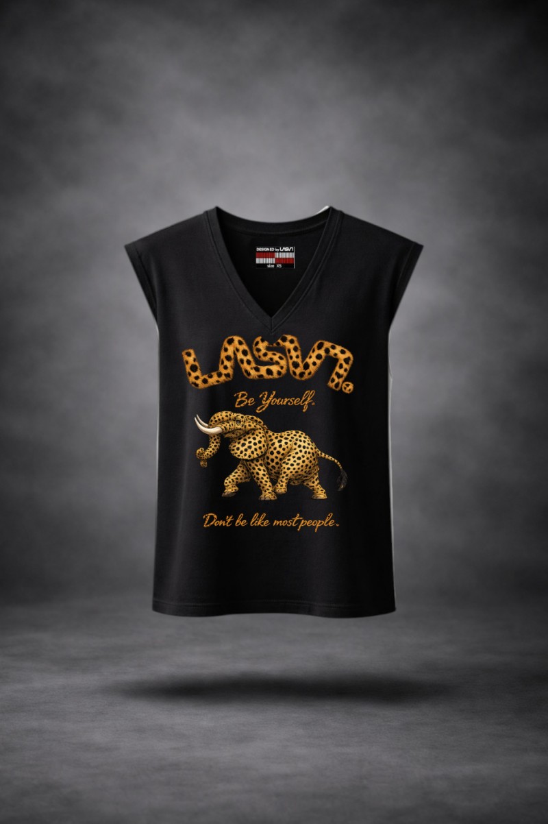 Camiseta De Mujer Lasal Elefant Negro Valladolid Nodrama