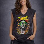Camiseta De Mujer Con Hombreras LaSal Valladolid Nodrama