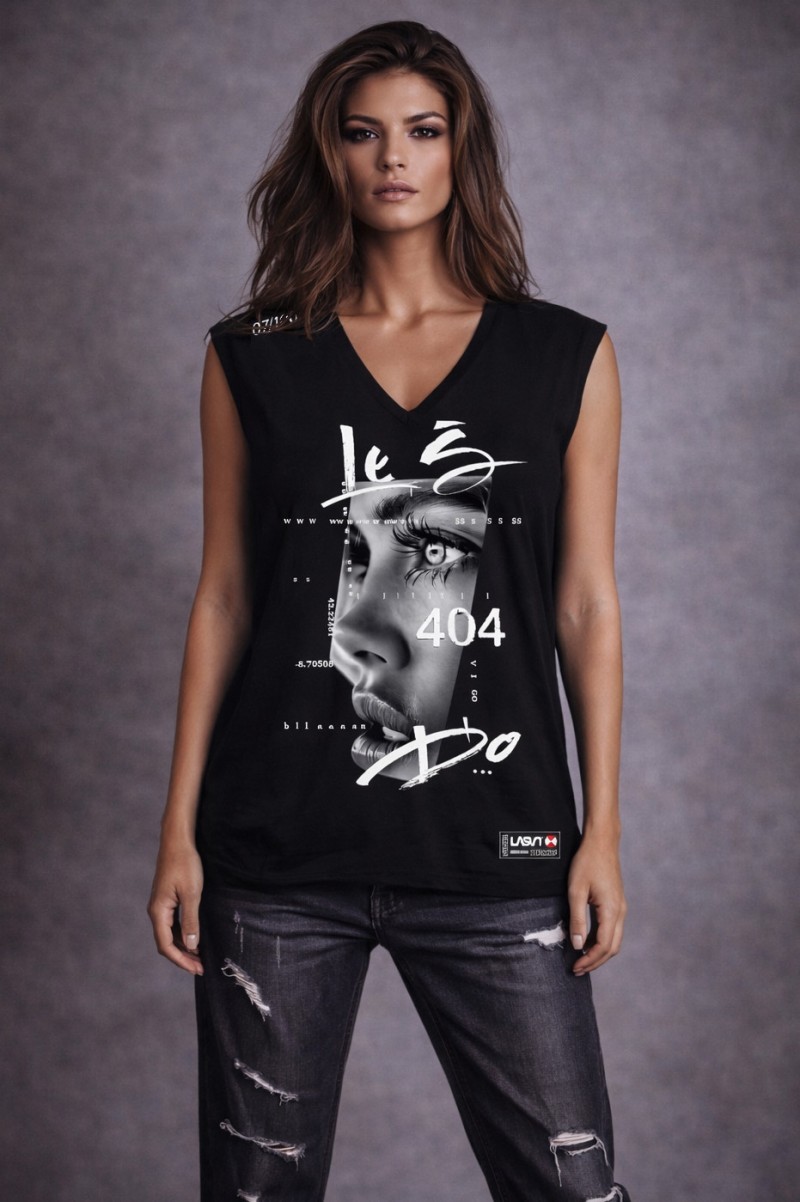 camiseta-de-mujer-LaSal Lets Do Negro Nodrama Valladolid
