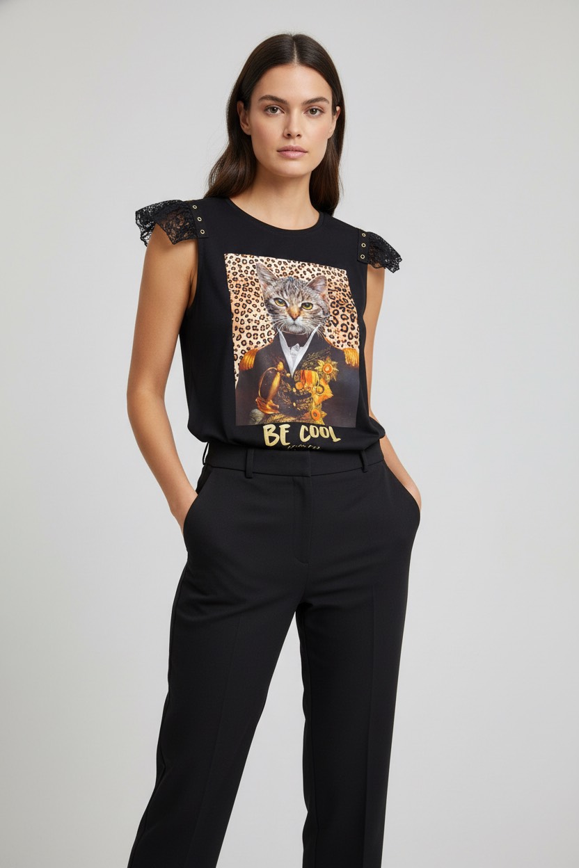 Camiseta Gato NoDrama Valladolid