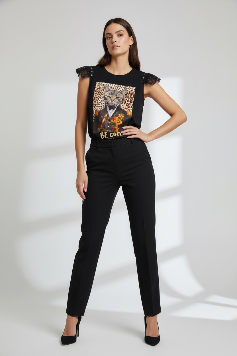 Camiseta Gato NoDrama Valladolid