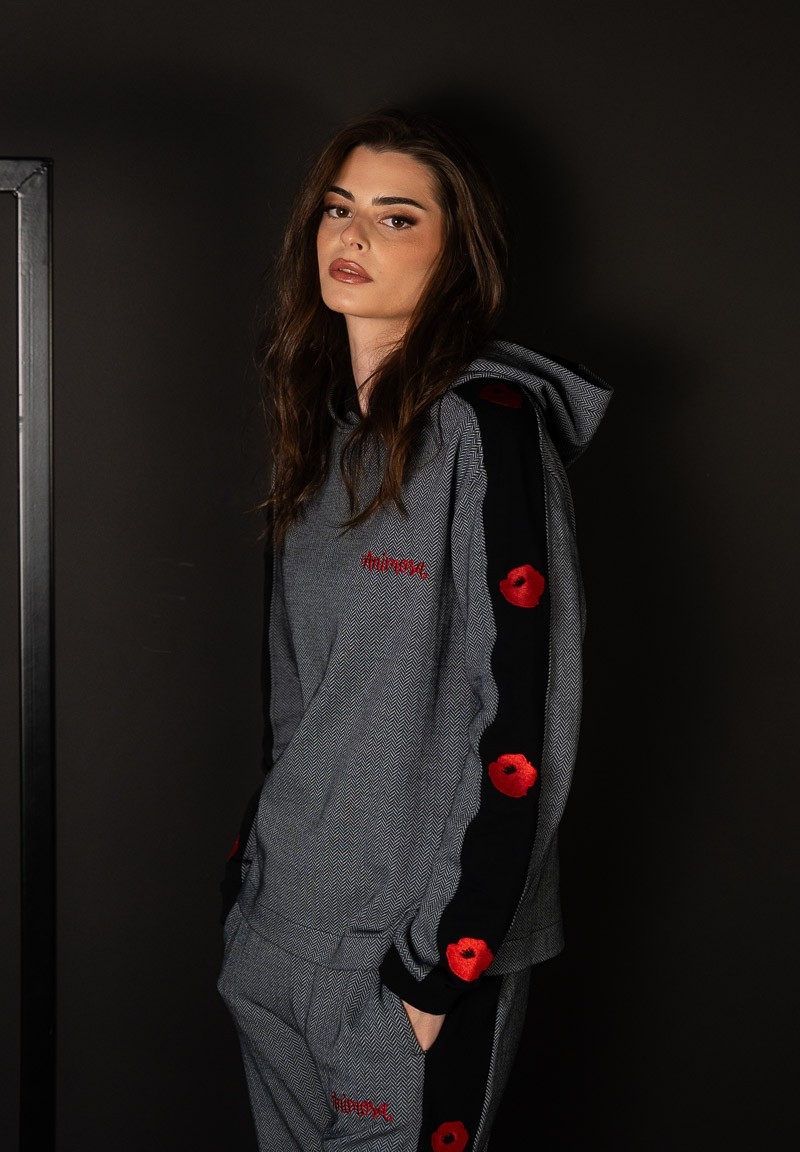Sudadera Espiguilla Amapolas Animosa Nodrama Valladolid