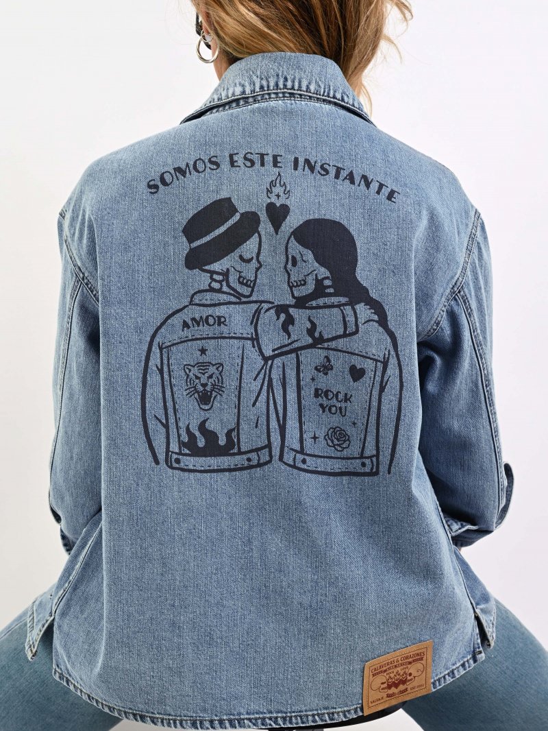 Aire Retro Chaqueta Denim Valladolid Nodrama