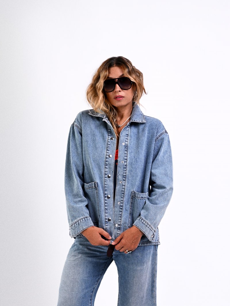 Aire Retro Chaqueta Denim Valladolid Nodrama