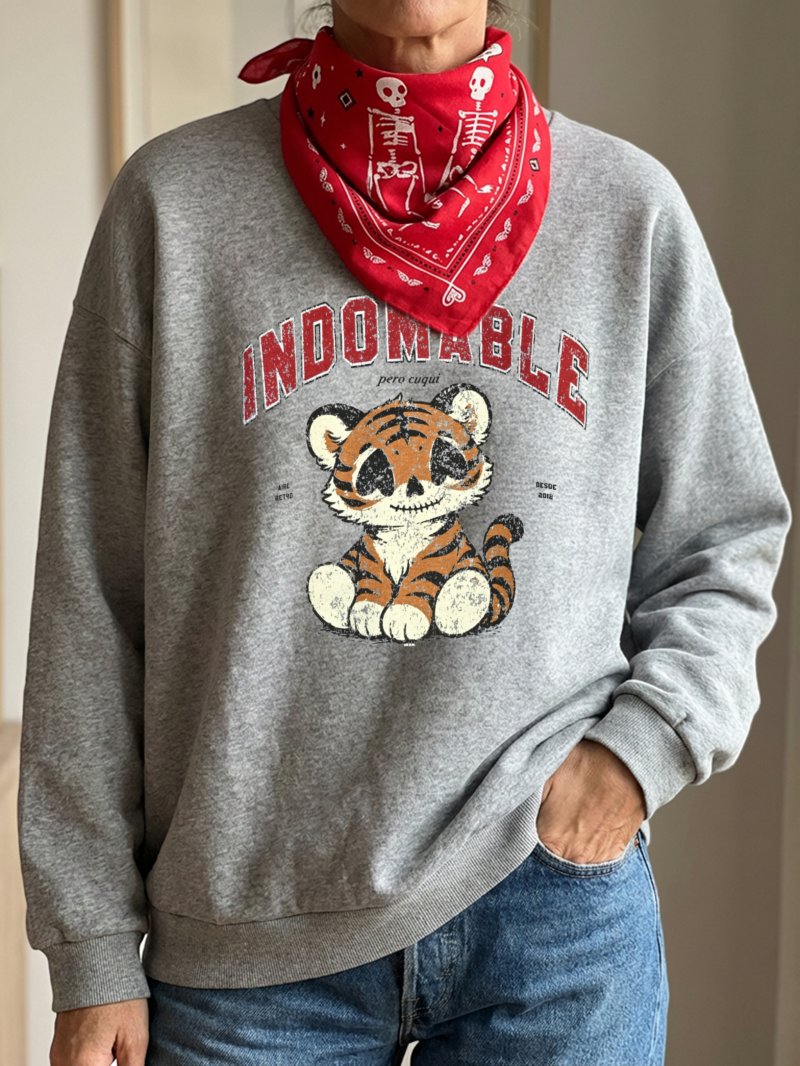 Sudadera Gris "Cuqui" - Imagen 3