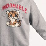 Sudadera Gris Aire Retro- Nodrama